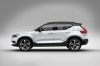 Picture of a 2019 Volvo XC40 T5 R-Design AWD in Crystal White Metallic from a side perspective