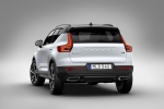Picture of a 2019 Volvo XC40 T5 R-Design AWD in Crystal White Metallic from a rear left perspective